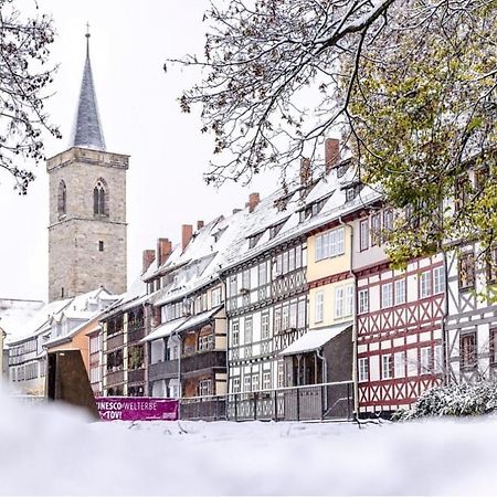 -Apartment Am Luisenpark-Perfekte Lage Im Gruenen Fuer Ihren Aufenthalt Erfurt Exterior foto