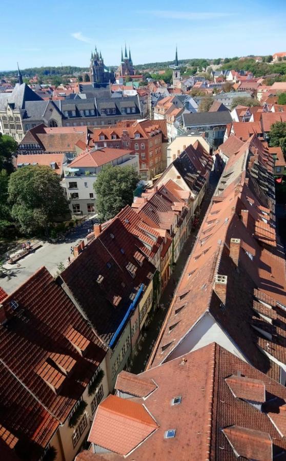 -Apartment Am Luisenpark-Perfekte Lage Im Gruenen Fuer Ihren Aufenthalt Erfurt Exterior foto